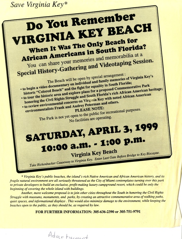 Do You Remember Virginia Key Beach?