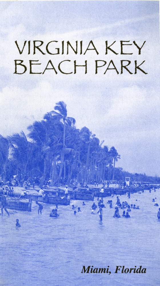 Virginia Key Beach Park advertisement - Recto