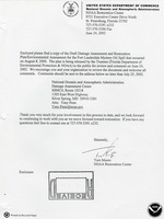 Letter about Draft Damage Assessment