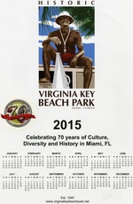 Virginia Key 2015 Calendar