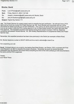 [2003-03-21] E-mail about Expediting Land Certification