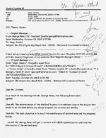 Sandra Vega Email to George Perez about the Need for a Department of Environmental Resource Miami Wetlands Permit