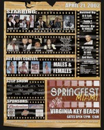Poster for Springfest Miami at Virginia Key Beach