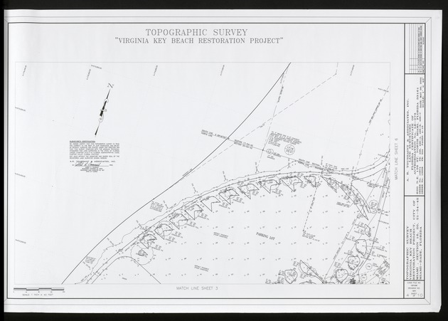 Revised Topographic Survey for the Virginia Key Beach Restoration Project