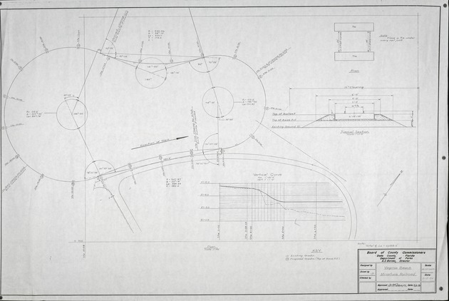 Original Plans for the Virginia Beach Miniature Railroad