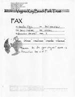 David Shorter Faxes Sandra Vega a Copy of Resolution 02-1240