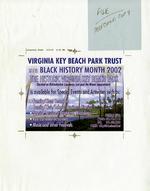 Virginia Key Beach Black History Month Flyer