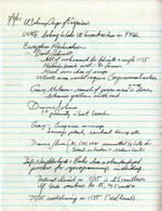 [5/7/2001] Handwritten Notes from the Ecosystem Scoping Agenda Meeting for Virginia Key Beach