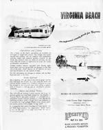 Advertisement for Virginia Key Beach's Apartments and Cabanas and the Miniature Railroad