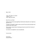 [2006-05-19] Rejection Letter for the Administrative Aide Position at Virginia Key Beach Park