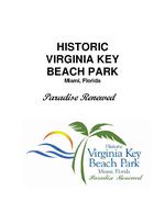 Template for the signs for Historic Virginia Key Beach Park