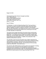 [2003-08-19] Guy Forchion Email to the Safe Neighborhood Park Citizens' Oversight Committee