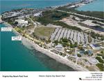 Aerial Photo Depicting the Layout for a Proposed Dune at Virginia Key Beach Park