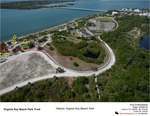 Aerial Photo Depicting an Electrical Problem at Virginia Key Beach Park