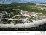 Aerial Photo Showing the Location of the "Grassroots Tent" at Virginia Key Beach Park
