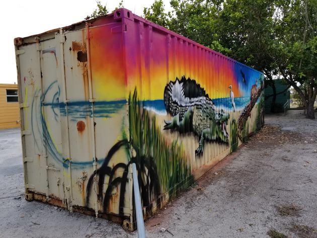 Artist Luis Valle Container Project