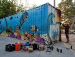 Artist Luis Valle Container Project