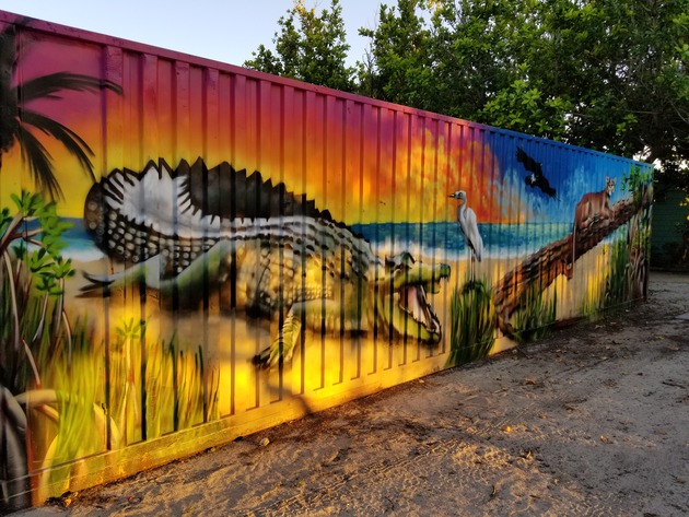 Artist Luis Valle Container Project