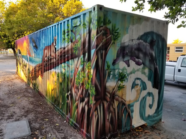 Artist Luis Valle Container Project