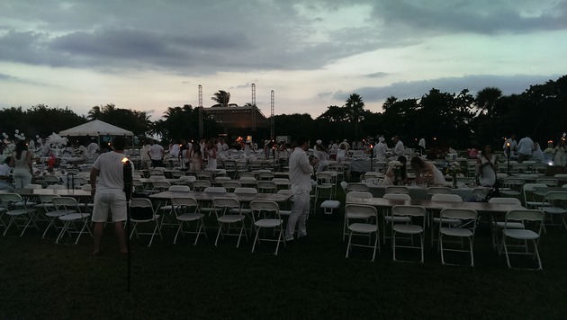 Pop Up White Party 2014 at Historic Virginia Key Beach