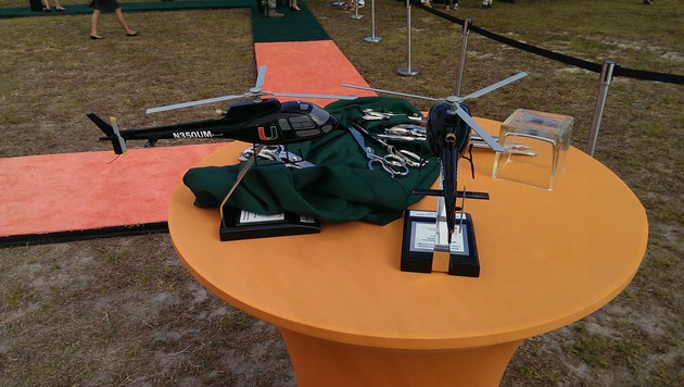 University of Miami RSMAS Helicopter 2015