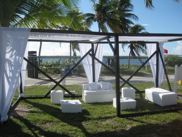 Photographs Showing Various Wedding Setups