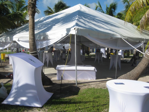 Photographs Showing Various Wedding Setups