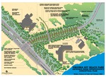 Overhead perspective of the VKBP Road improvement Concept