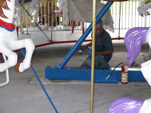 Historic Carousel at HVKBP