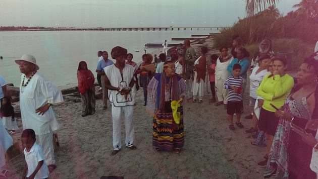 The 2016 Annual Sunrise Ancestral Remembrance of the Middle Passage Ceremony