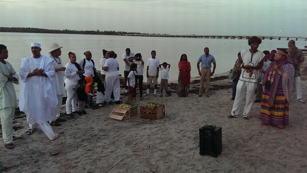 The 2016 Annual Sunrise Ancestral Remembrance of the Middle Passage Ceremony