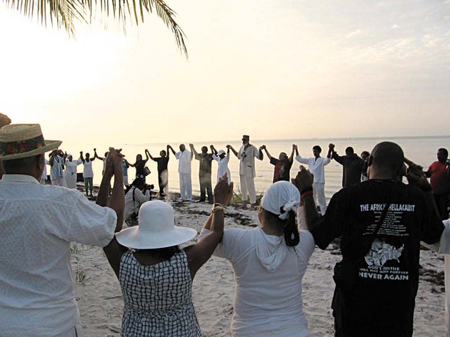 The 2016 Annual Sunrise Ancestral Remembrance of the Middle Passage Ceremony