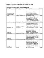CIP Allocation Progress Report