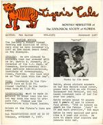Tiger's Tale: November 1967
