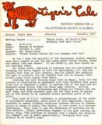 Tiger's Tale: October 1970