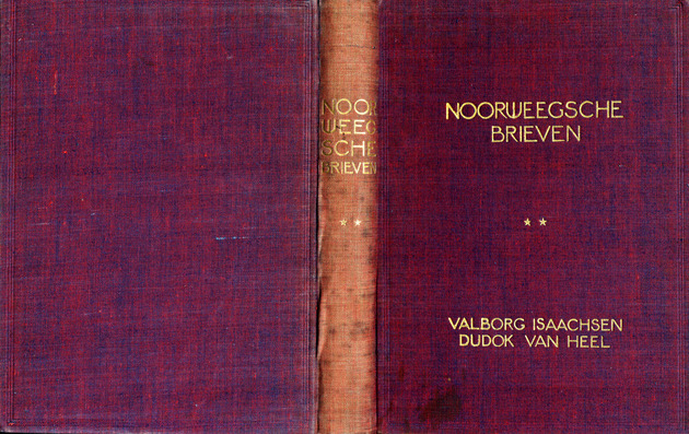 Noorweegsche brieven (Book cover) / door Valborg Isaachsen-Dudok van Heel ; versierd met houtsneden door Georg Rueter