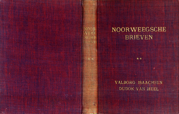 Noorweegsche brieven (Book cover) / door Valborg Isaachsen-Dudok van Heel ; versierd met houtsneden door Georg Rueter