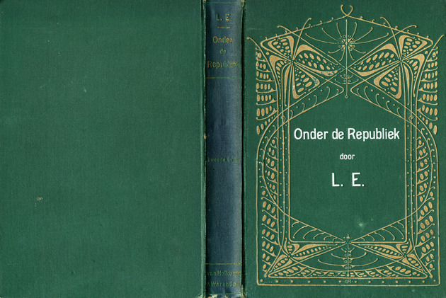 Onder de Republiek (Book Cover) / door L.E ; schrijfster van Silhouetten