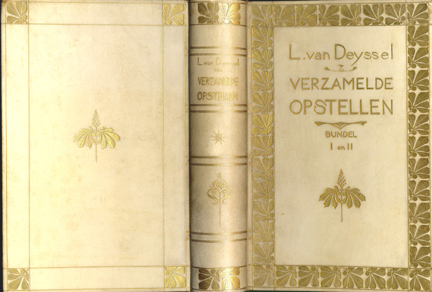Verzamelde opstellen (Book cover) / L. van Deyssel