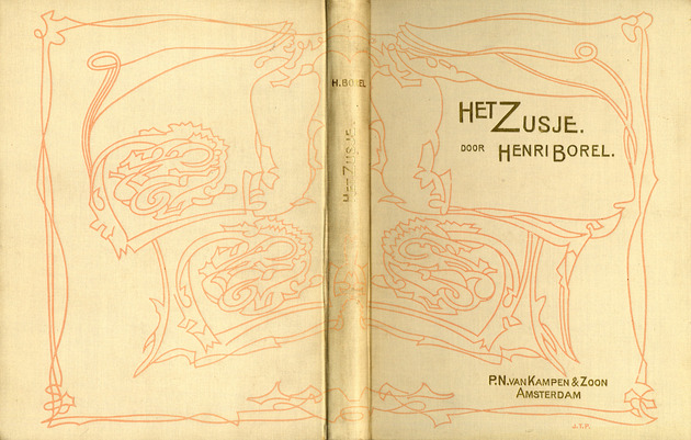 Het zusje (Book Cover) / door Henri Borel