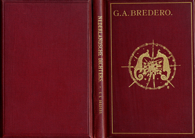 G.A. Bredero (Book cover) / met proza van Albert Verwey en vignetten van T. Nieuwenhuis