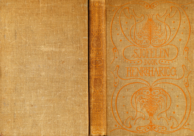 Sjofelen (Book Cover) / door Henri Hartog ; Lodewijk van Deyssel schreef de voorrede voor dit boek ; omslag en bandversiering van Dirk Nijland