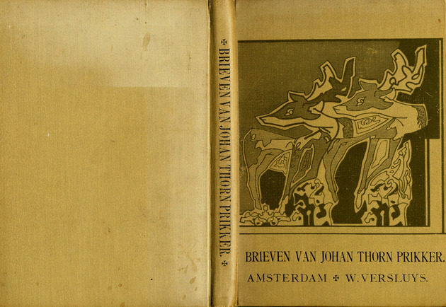 Brieven van Johan Thorn Prikker ; met een voorwoord van Henri Borel. (Book Cover)