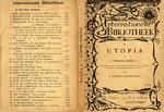 [1903] Utopia (Book Cover) / van Thomas Morus ; op nieuw vertaald en voorzien van een inleidend woord en de persoonsbeschrijving van Erasmus door F. Domela Nieuwenhuis