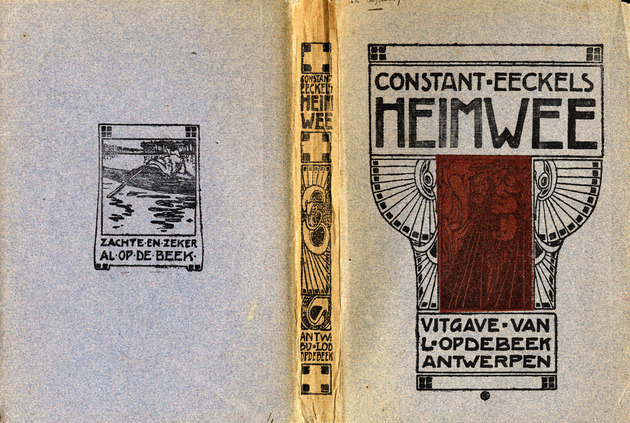 Verzen (Book Cover) / Constant Eeckels
