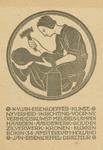 [1876/1957] N.V. Jan Eisenloeffels kunst nyverheid, inrichting voor nyverheidskunst, meubels, lampen, haarden, aardewerk, goud en zilverwerk, kronen, klokken. / (Business Card)