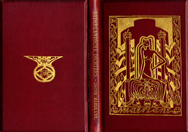 Jacob Maerlant (Book Cover) / met proza van Albert Verwey ; vignetten van J. Toorop - Variant 1