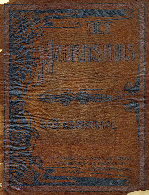 Het Mauritshuis : 's-Gravehage. (Book Cover) - Cover