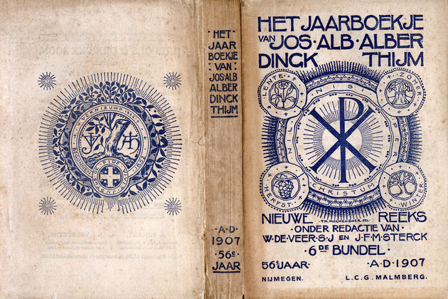 Het jaarboekje van Jos. Alb. Alberdingk Thijm (Book Cover) / onder redactie van W. de Veer S.J. en J.F.M. Sterck