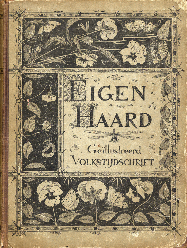 Eigen haard : geïllustreerd volkstijdschrift. (Book Cover) - Front